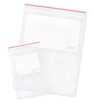 MiniGrip RedLine 2x3 Plastic Zip Bags 1000/Box