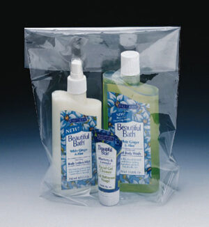 Polypropylene Bags with Bottom Gusset - 1.5 Mil