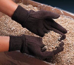 Brown Jersey Work Gloves