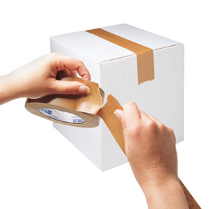 Kraft Pressure-Sensitive Adhesive Carton Sealing Tape - 7.4 Mil