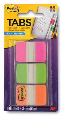 3M™ Post-it® Tabs in Portable Dispensers