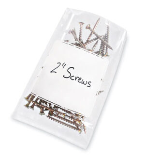 Write-on® Flat Bags - 4 Mil
