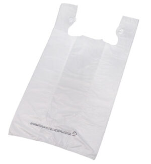 High Density Polyethylene T-Shirt Bags without Print