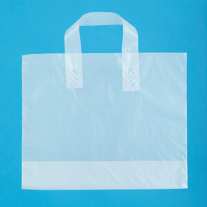 Frosted High Density Polyethylene Shoppers - 2.25 Mil