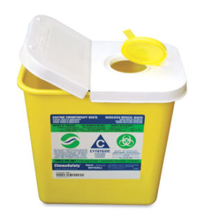 Leakproof Chemotherapy Sharps Containers