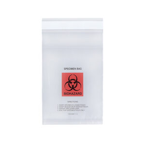 Tamper-Evident Specimen Bags with Pouch - 2 Mil