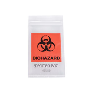 Specimen Zipper Bags with Pouch - 2 Mil