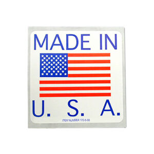 Made in USA Labels