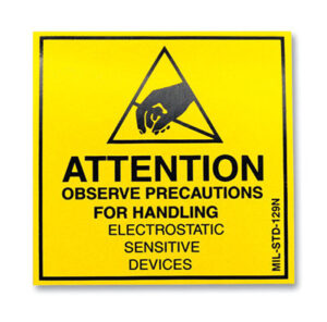 Anti-Static Warning Labels