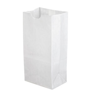White Grocery Bags - 35 lb