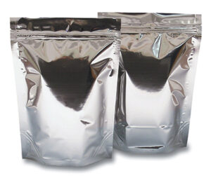 Stand-Up Metalized Barrier Zipper Pouches
