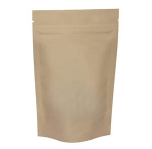 Kraft Stand-Up Barrier Zipper Pouches