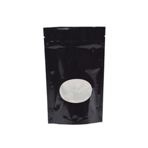 Colored Stand-Up Barrier Zipper Pouches with Window