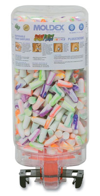 Moldex® SparkPlugs® Earplugs in PlugStation Dispenser