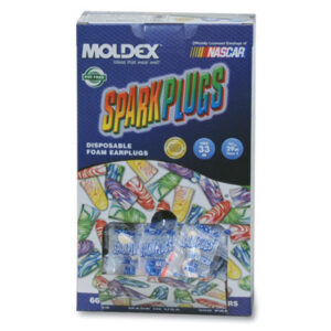 Moldex® SparkPlugs® Earplugs in Dispenser Box