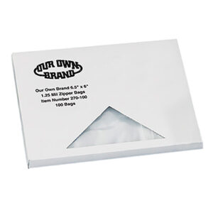 Our Own Brand Zipper Sandwich Bags - 1.25 Mil