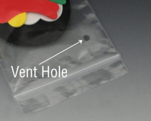 Our Own Brand Zipper Bags with Vent Hole - 2 Mil