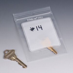 Our Own Brand Write-on® Zipper Bags with Hang Hole - 6 Mil