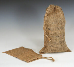 Burlap Drawstring Bags - 10 oz