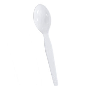 Plastic Utensils - White