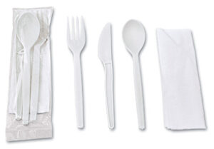 Eco-Friendly Plant Starch Utensil Set - Medium Weight