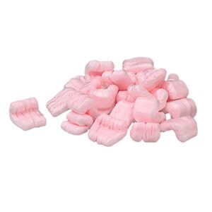 Anti-Static Polystyrene Packing Peanuts - Pink