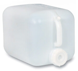 Carboy with White Cap - Natural