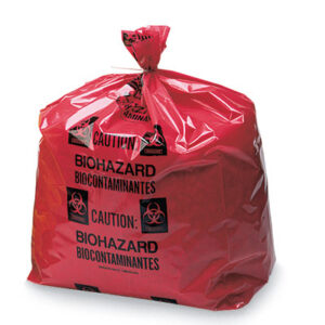 Low Density Polyethylene Gusseted Liners with Message
