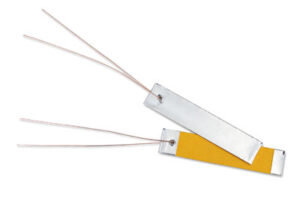 Single Side Aluminum Embossable Tag with Preinserted Wire Tie