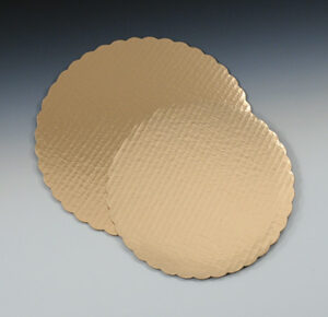 Round Bakery Pads - Gold