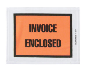 Invoice Enclosed Envelopes