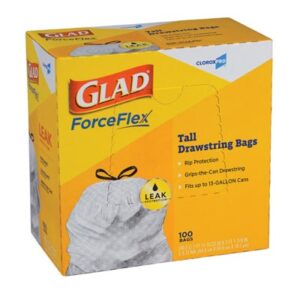 Glad® Tall Kitchen Drawstring Bag - .72 Mil
