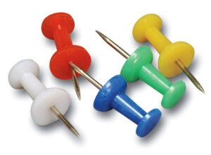 Pushpins and Thumb Tacks