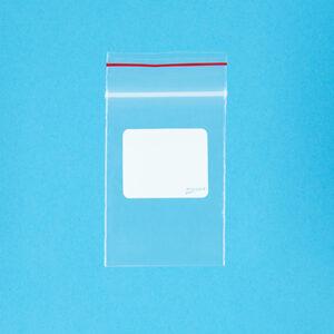 Minigrip® Red Line™ Write-on® Zipper Bags without Hang Hole - 2 Mil
