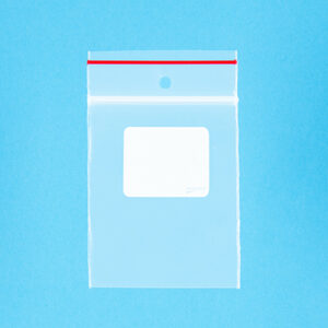 Minigrip® Red Line™ Write-on® Zipper Bags with Hang Hole - 4 Mil