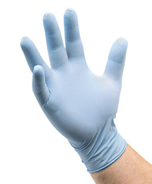9.65" Our Own Brand Powder-Free Nitrile Exam Grade Gloves - 4 Mil