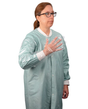 Polyethylene Elbow and Shoulder-Length Gloves - 1.25 Mil