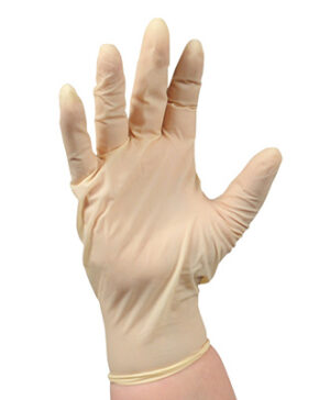 9.6" MICROFLEX® Diamond Grip® Powder-Free Latex Exam Gloves - 6.3 Mil