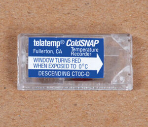 Freeze Indicator Card
