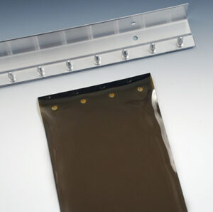 Smooth Amber Vinyl Strip Door Kit