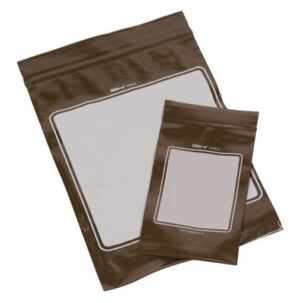Amber Write-on® Zipper Bags - 3 Mil