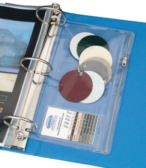 3-Ring Vinyl Zipper Pouch - 7.5 Gauge