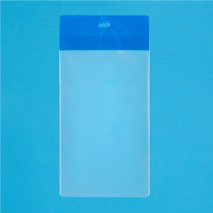 Vinyl Tag Holders with Colored Header - 8 Gauge