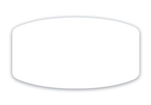 Custom Printed Oval Labels