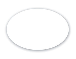 Custom Printed True Oval Labels