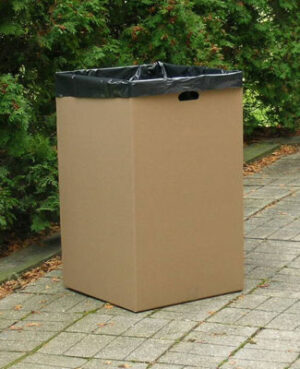Corrugated Trash Containers - 32 ECT
